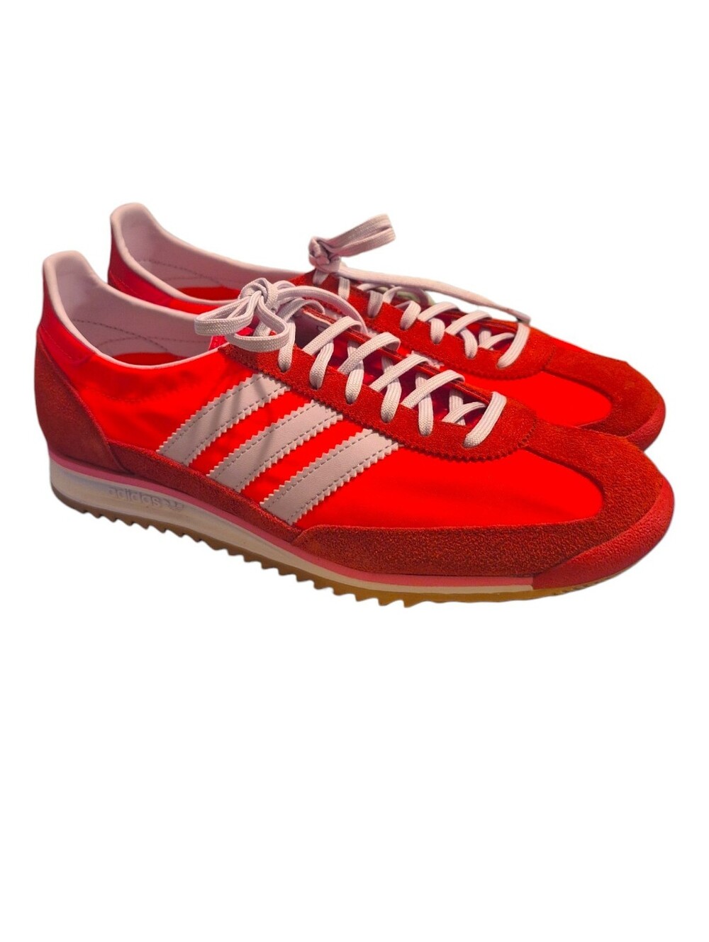 adidas SL 72 OG Solar Red Ice Lavender Better Scarlet Sneakers Street Y2K Sporty